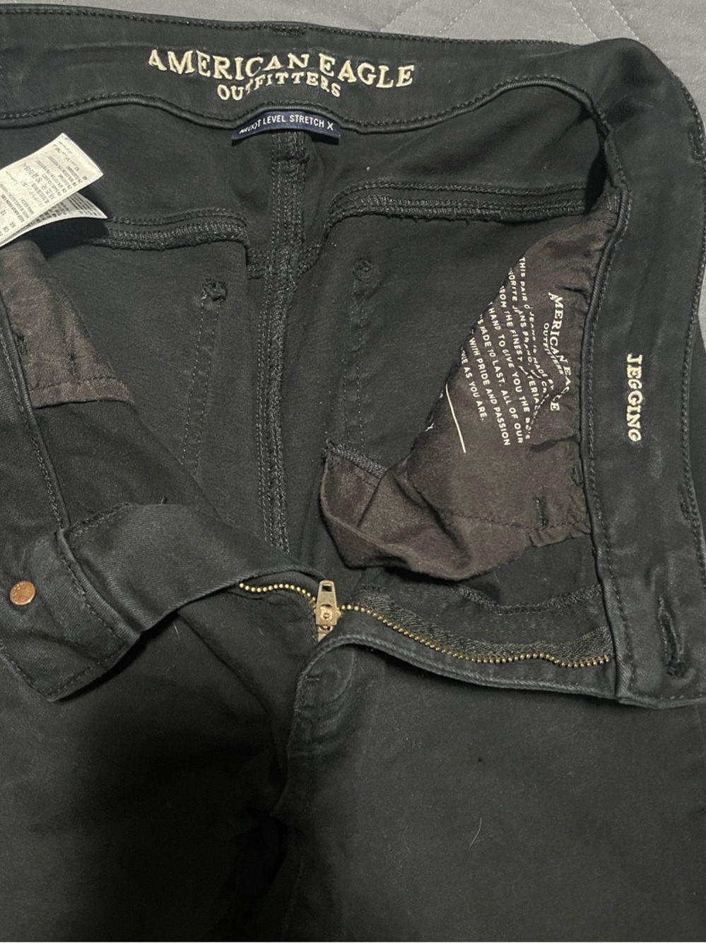 American Eagle Outfitters Black Women's Jeggings - Picture 2 of 5